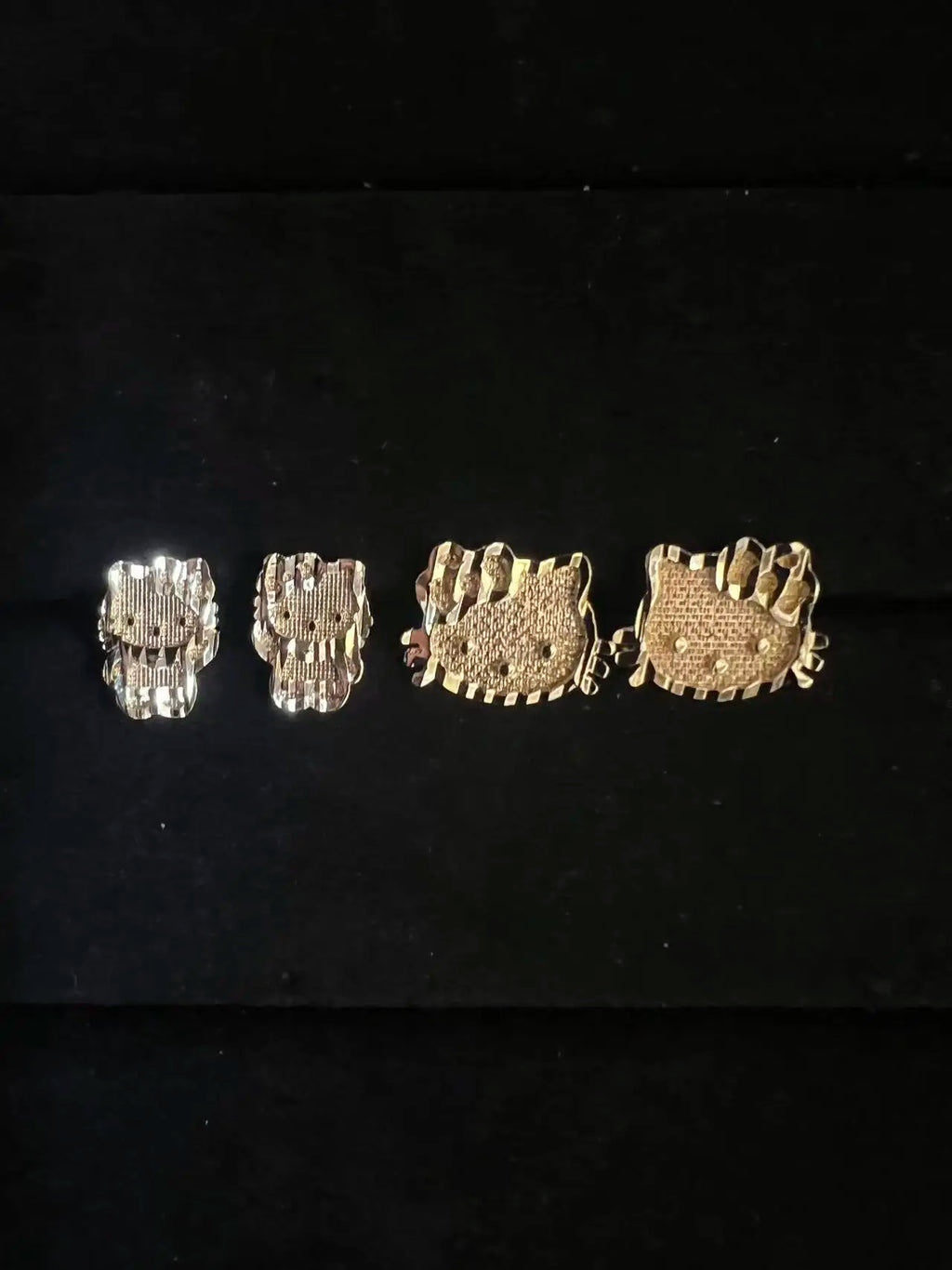 Nugget Heart  Stud Earrings