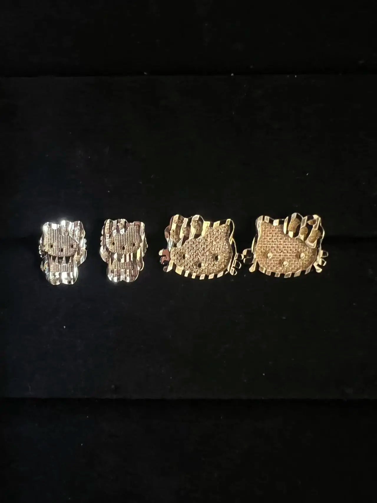 Nugget Heart  Stud Earrings