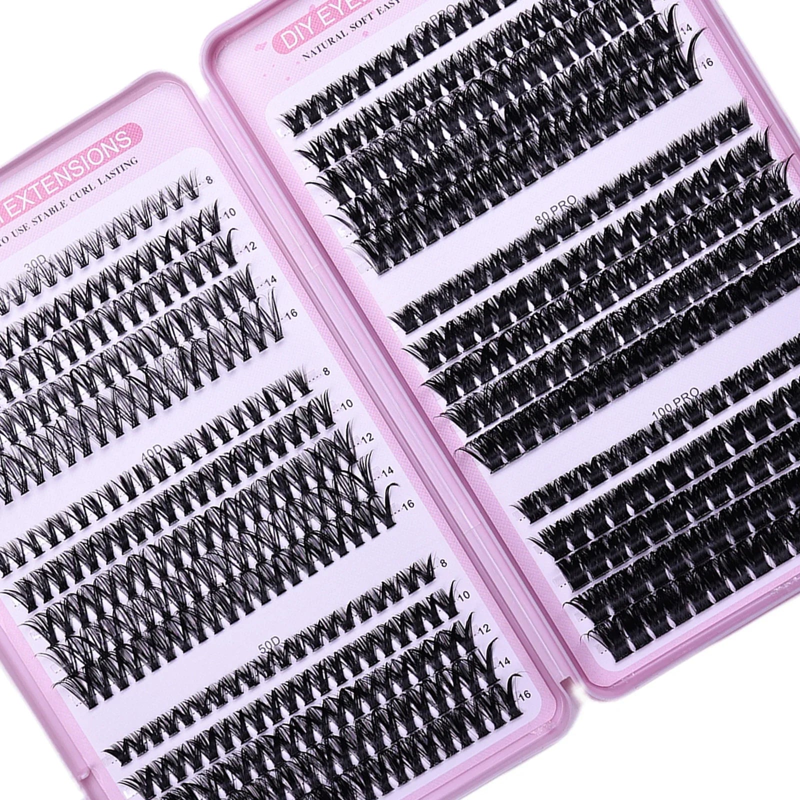 30 Rows Individual Lashes Clusters