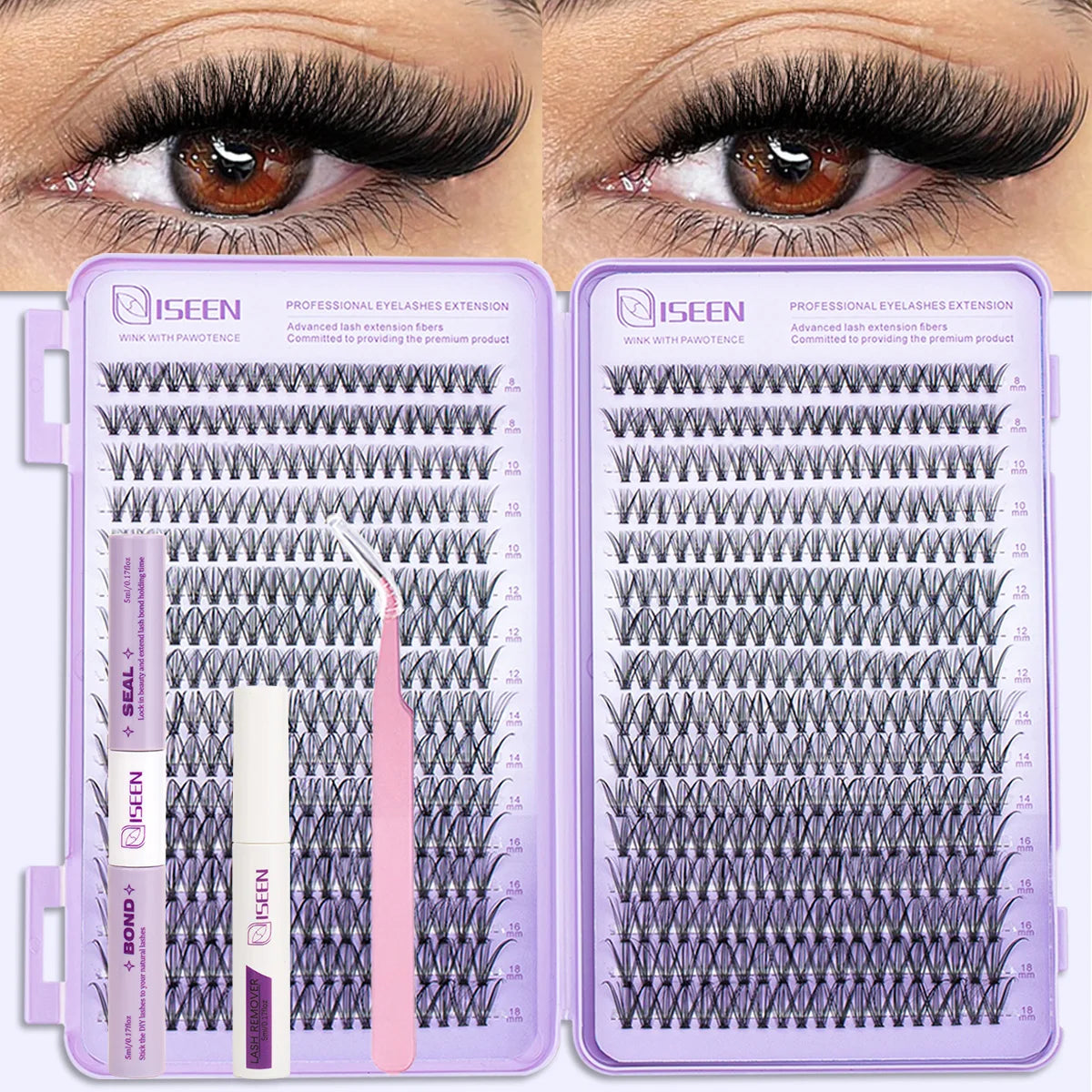 DIY Lash Clusters Kit 8-16mm Cluster