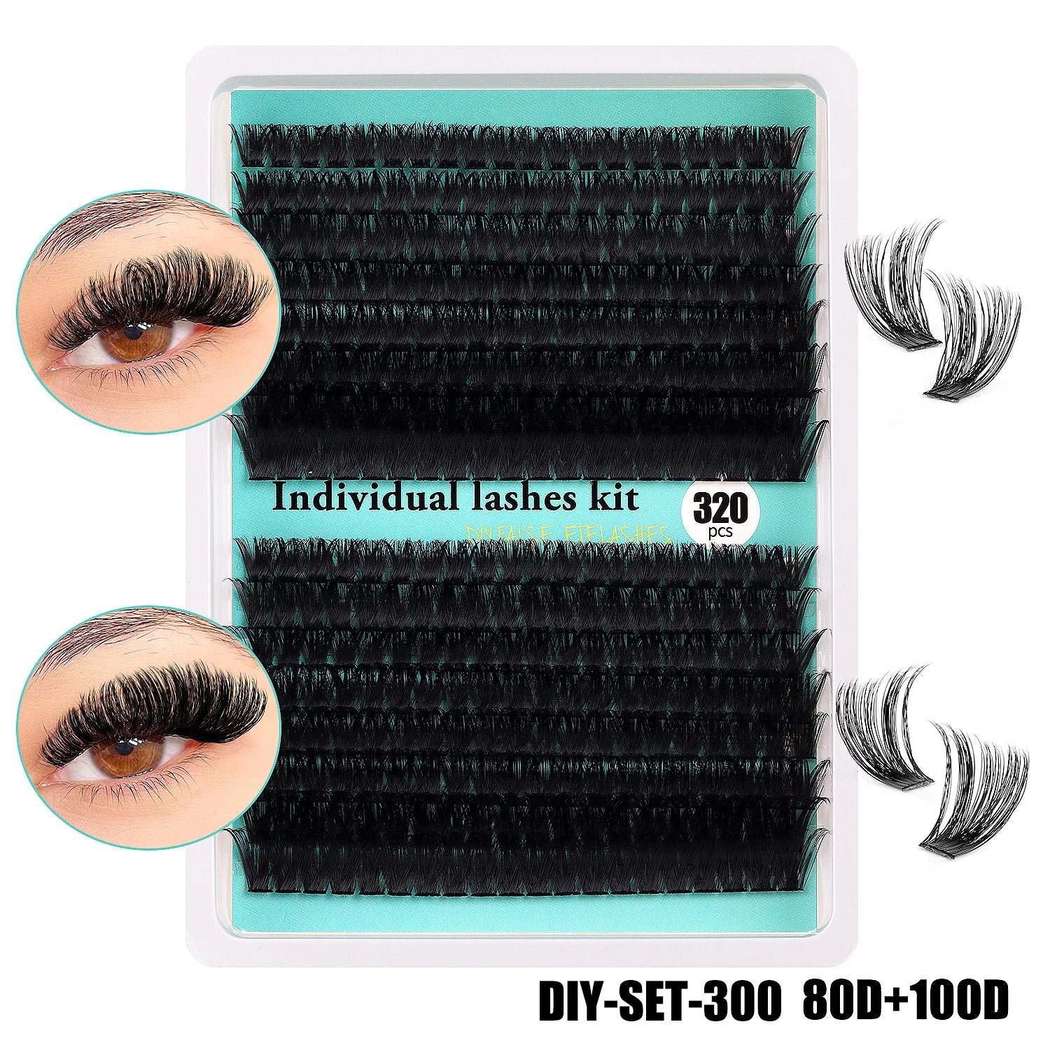 320 Bundles 30D/40D/60D/80D Mink Eyelashes