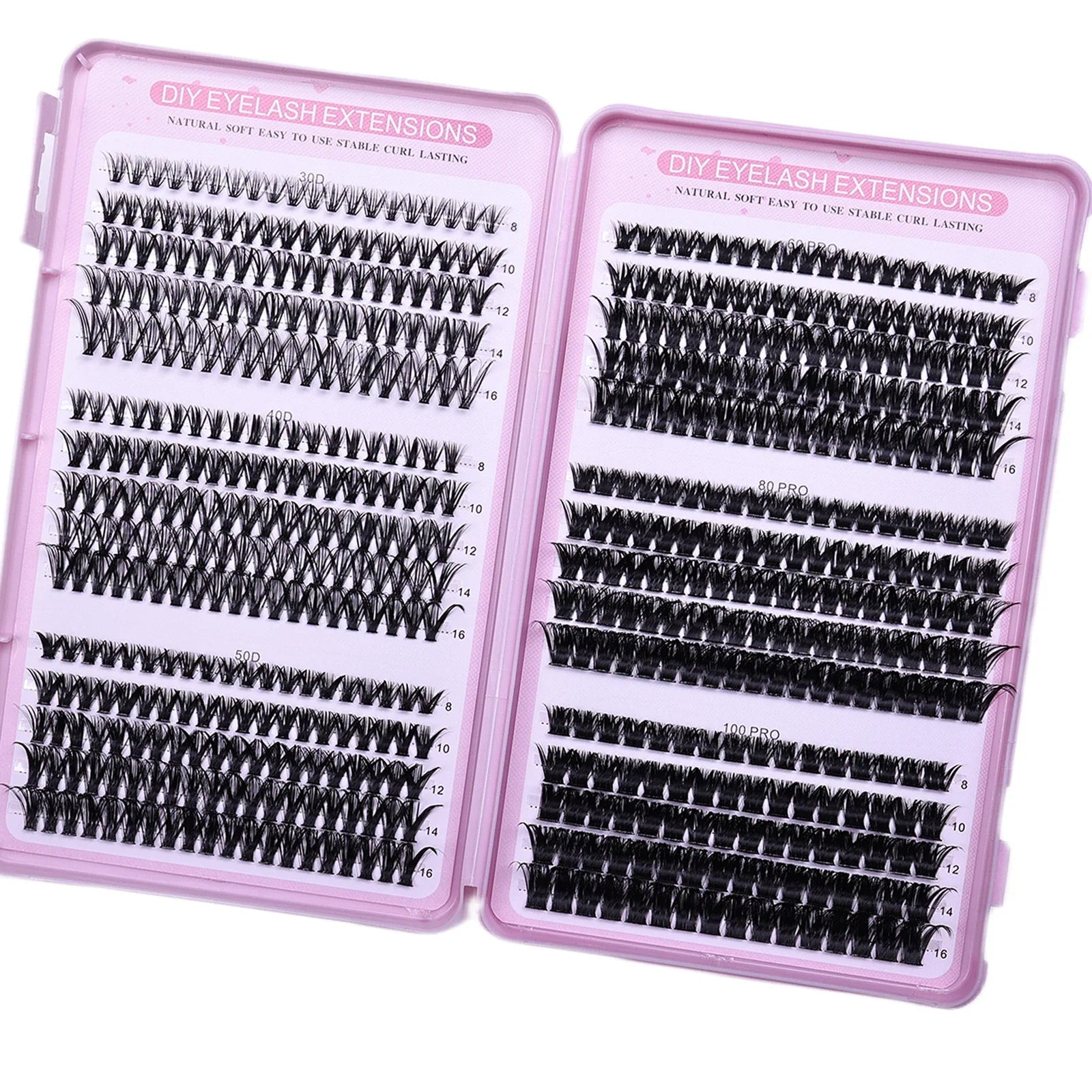 30 Rows Individual Lashes Clusters