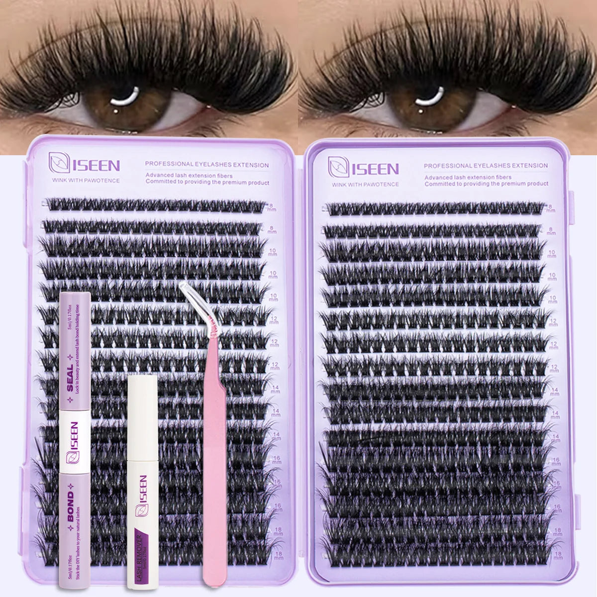 DIY Lash Clusters Kit 8-16mm Cluster