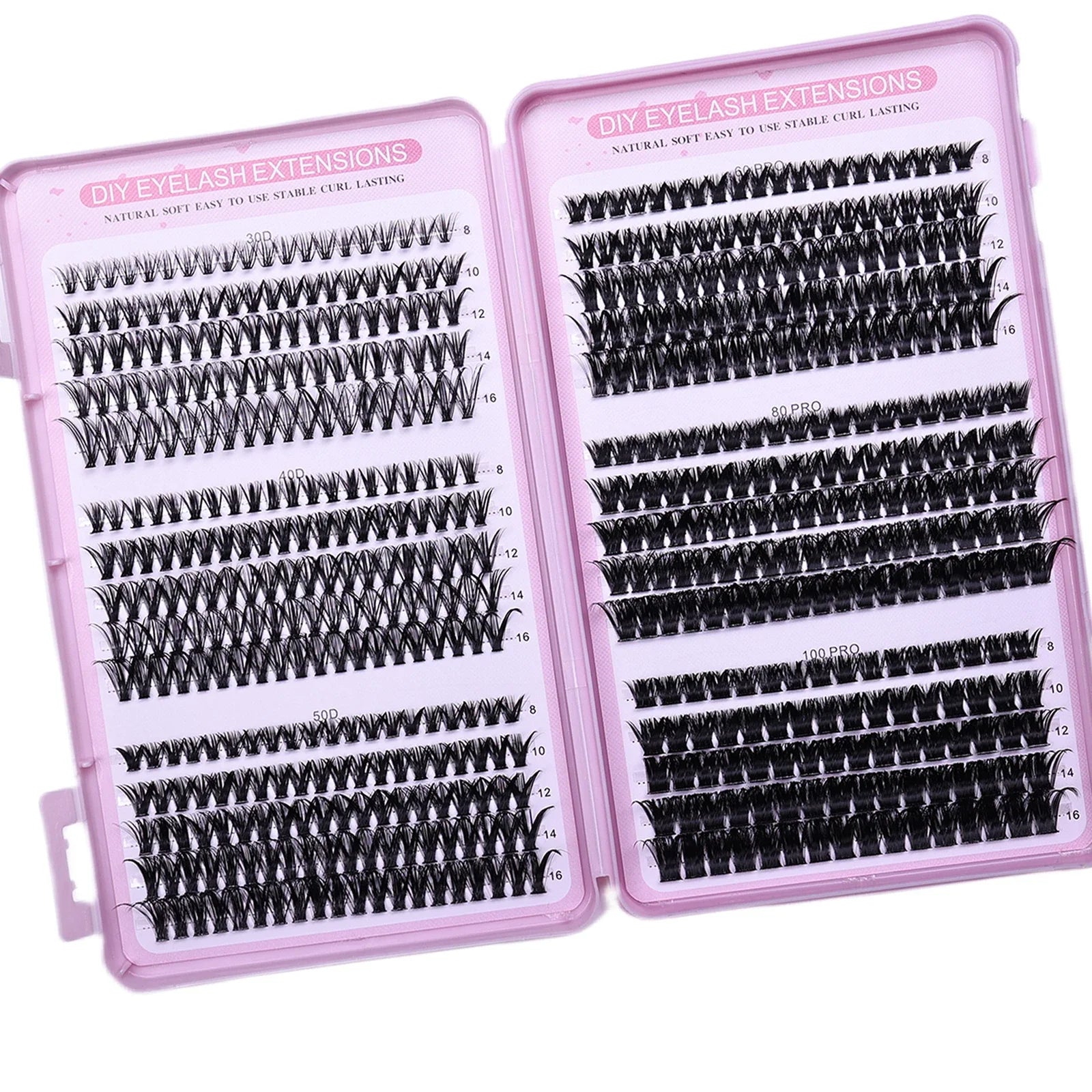 30 Rows Individual Lashes Clusters