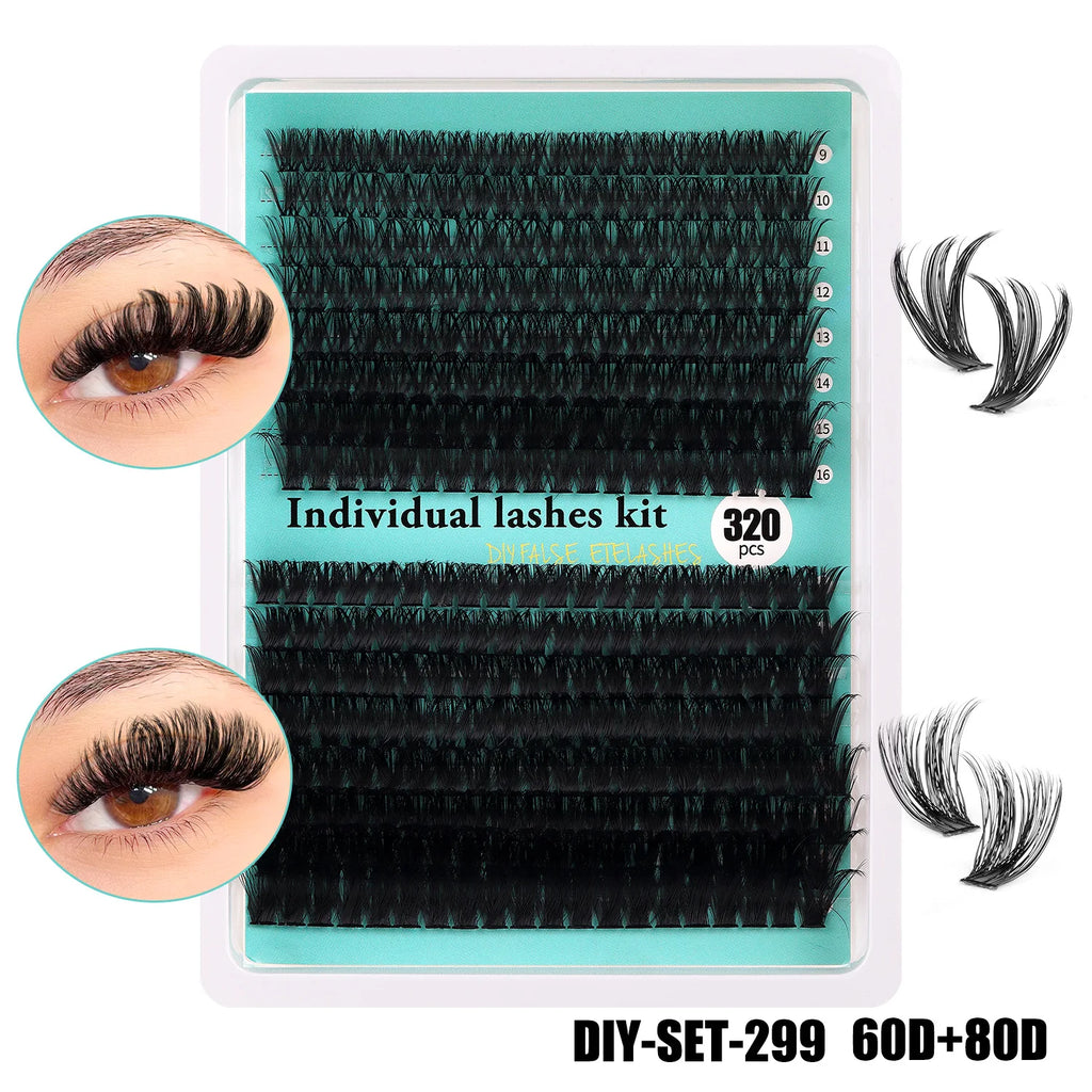 320 Bundles 30D/40D/60D/80D Mink Eyelashes