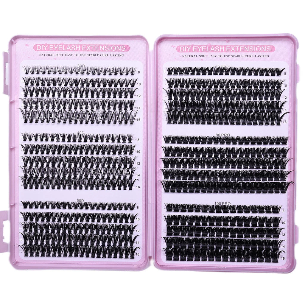 30 Rows Individual Lashes Clusters
