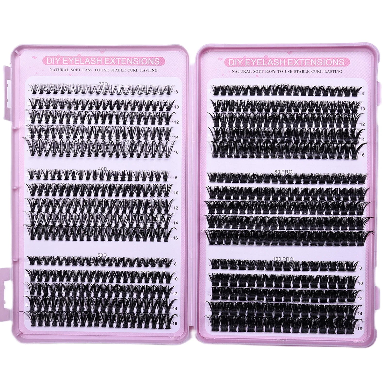 30 Rows Individual Lashes Clusters